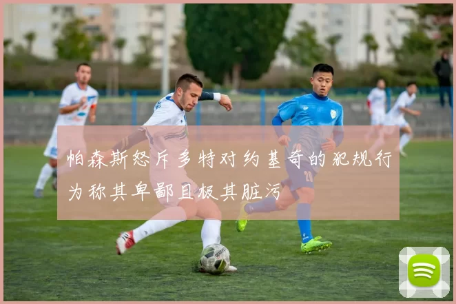 帕森斯怒斥多特对约基奇的犯规行为称其卑鄙且极其脏污