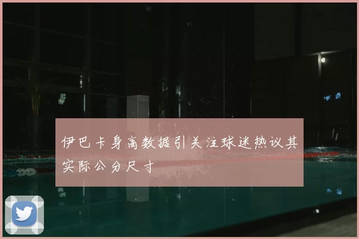伊巴卡身高数据引关注球迷热议其实际公分尺寸