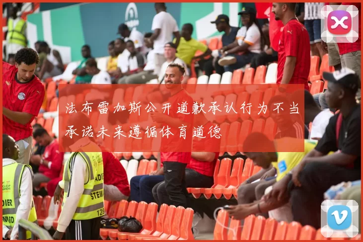 法布雷加斯公开道歉承认行为不当承诺未来遵循体育道德